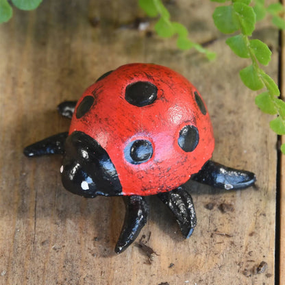 Lady Bug, Cast Iron - Red
