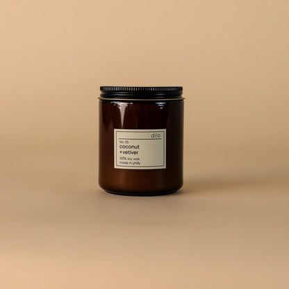 No. 05 - Coconut + Vetiver Candle