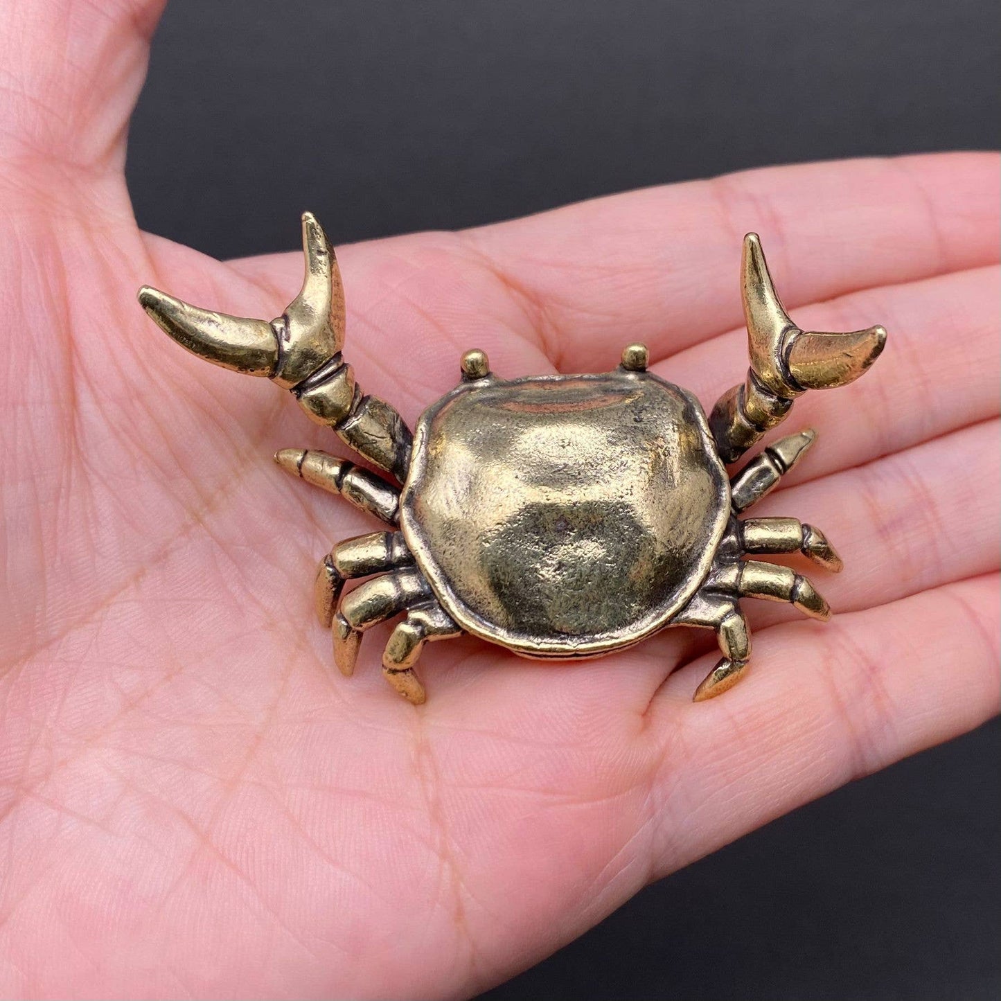 The Crab Opens Its Claws Brass Crafts Desktop Ornaments