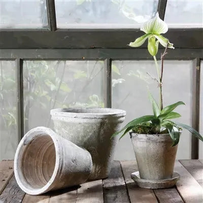 Rustic Terra Cotta Short Tomato Pot - Med - Whitestone
