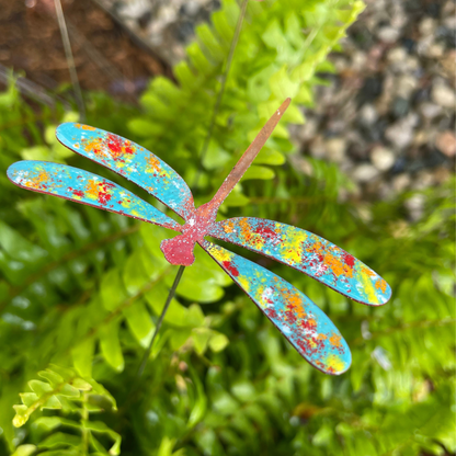 Copper Enamel Dragonfly