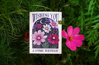 Wishing You A Cosmic Birthday Card
