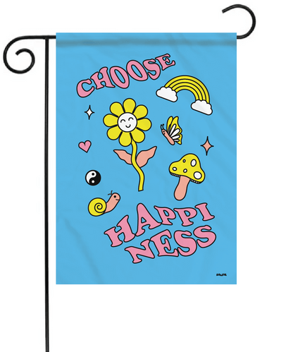 Choose Happiness Garden Flag