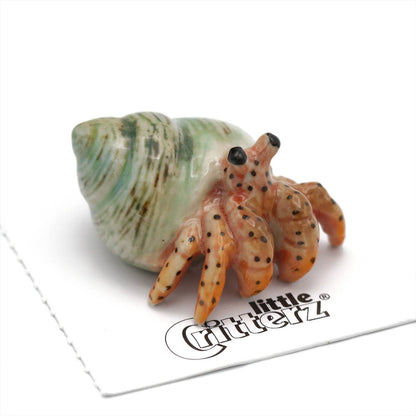 Porcelain Hermit Crab Figurine