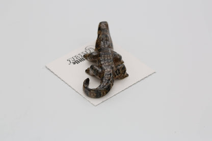 Porcelain Mississippi Alligator Figurine
