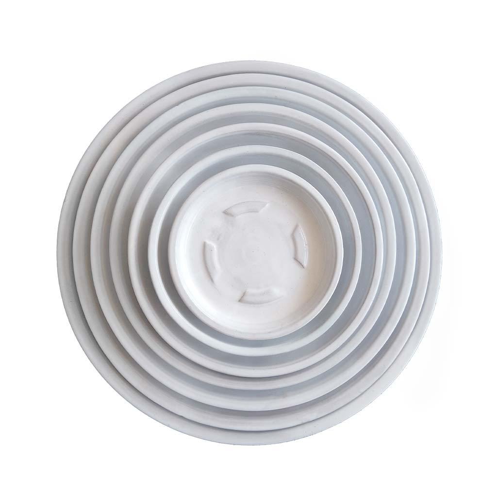 Campania Glazed Round Saucer