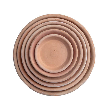 Campania Clay Round Saucer