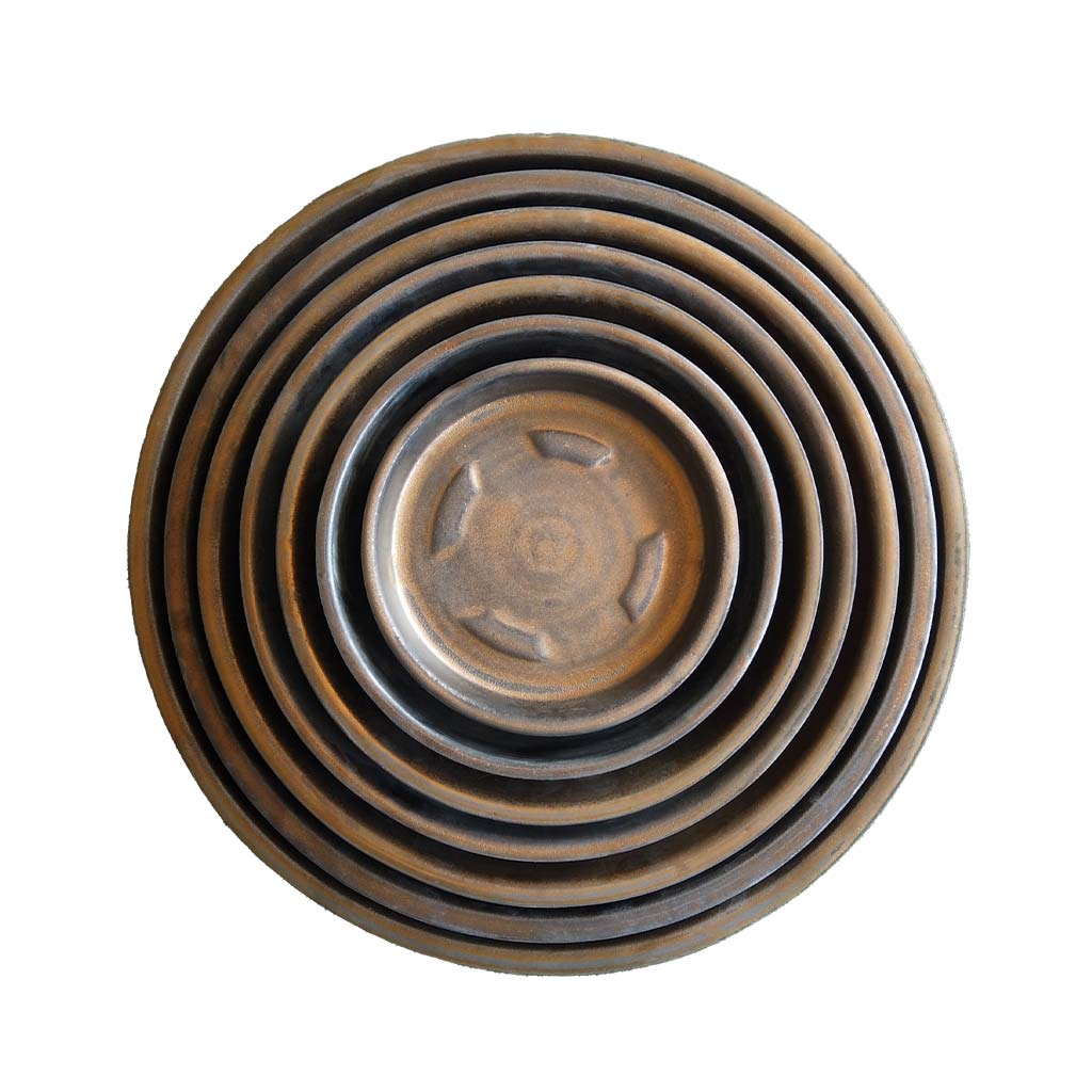 Campania Glazed Round Saucer