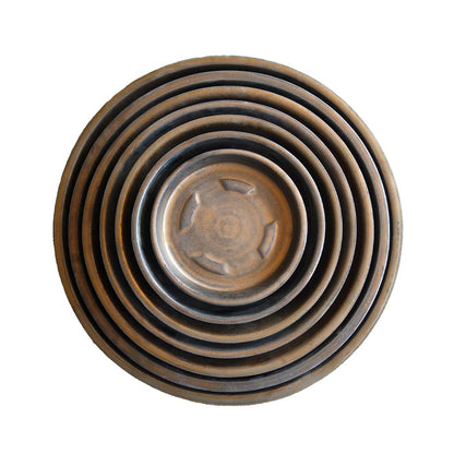 Campania Glazed Round Saucer