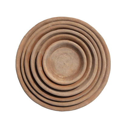Campania Clay Round Saucer