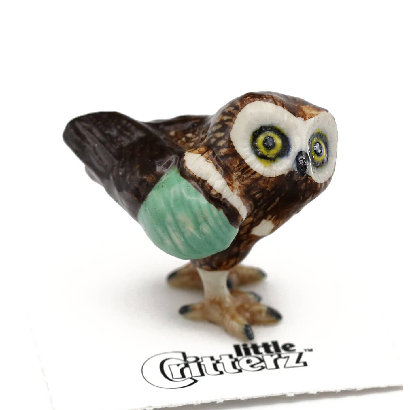 Porcelain Winthrop the Rescue Owl Figurine