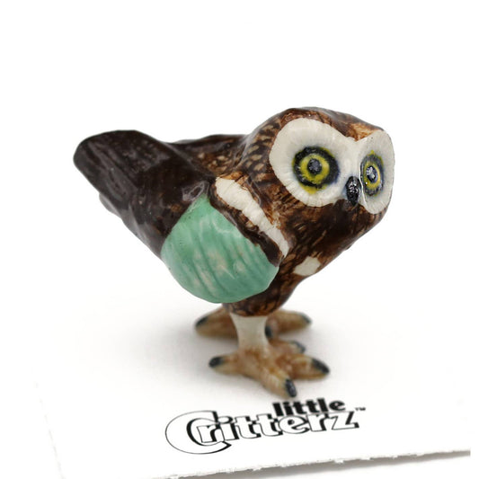 Porcelain Winthrop the Rescue Owl Figurine