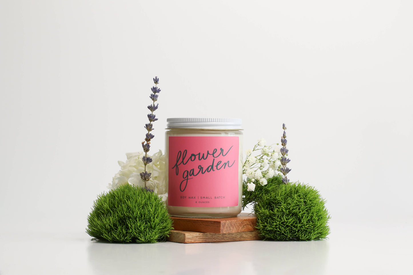 8 oz. Poured Goods Flower Garden Soy Wax Candle