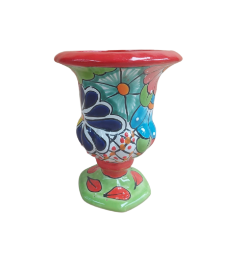 Mexican Talavera Urn Planter