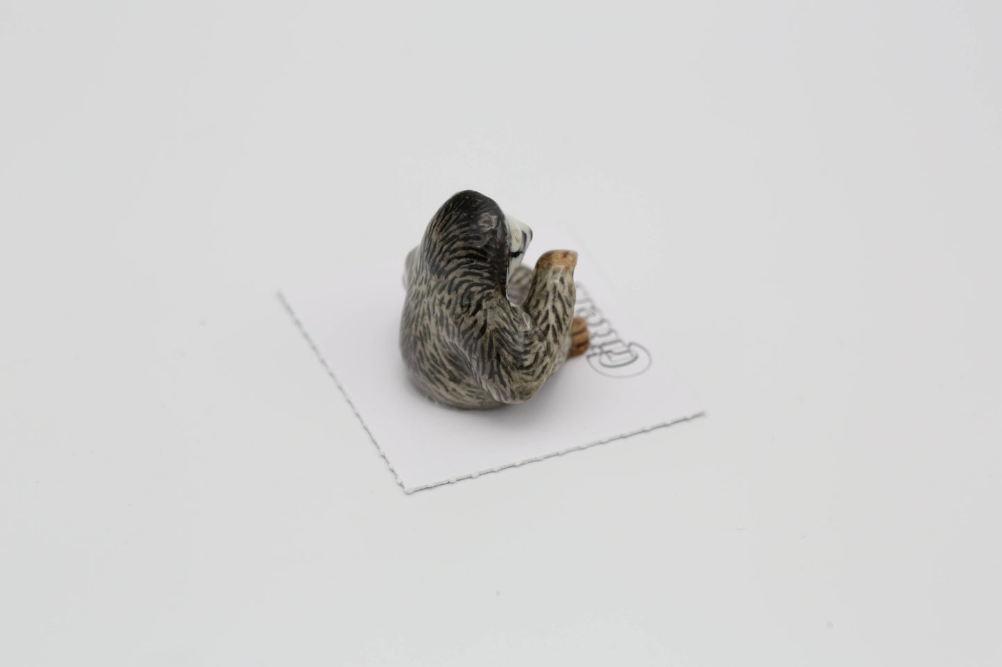 Porcelain Buttercup the Three-Toed Sloth Figurine