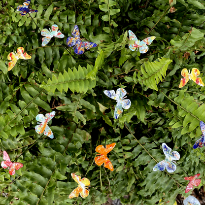 Copper Enamel Butterfly