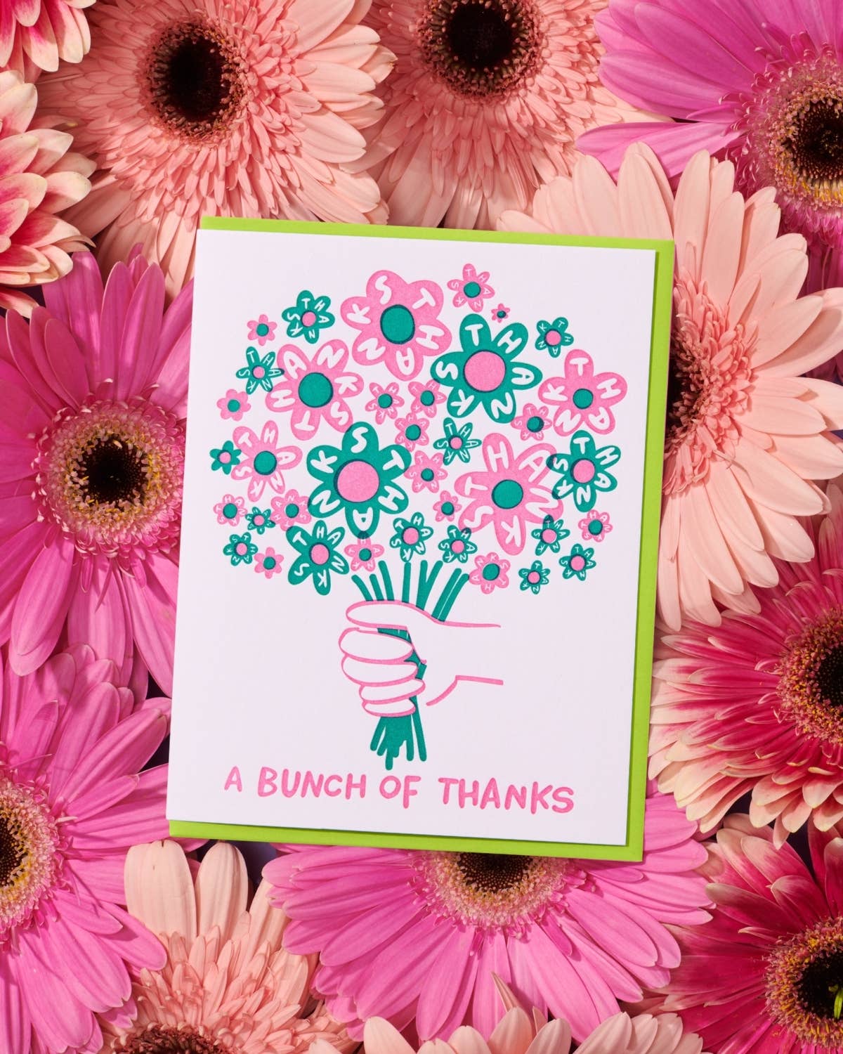 Thanks a Bunch Bouquet Card