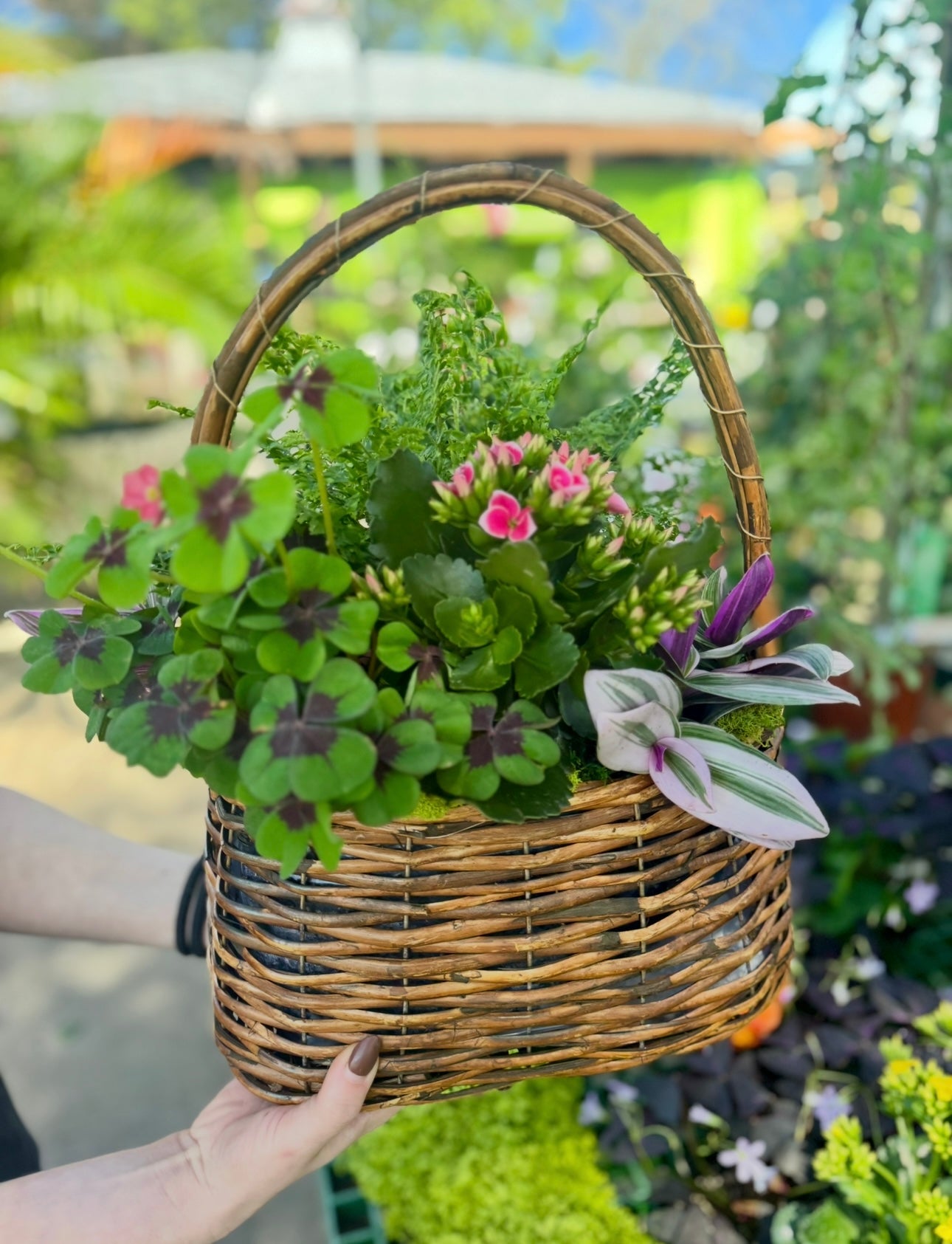 Spring Bloom Basket