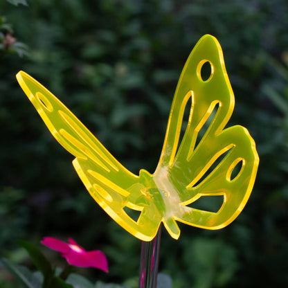 Fluorescent Butterfly stake - Butterfly garden