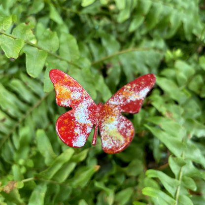 Copper Enamel Butterfly