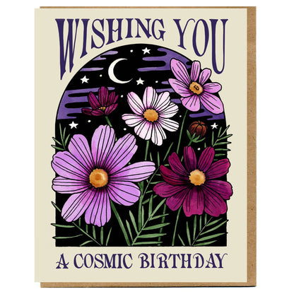 Wishing You A Cosmic Birthday Card