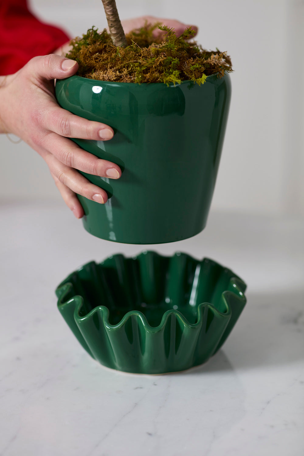 Lorelai Pot With Saucer