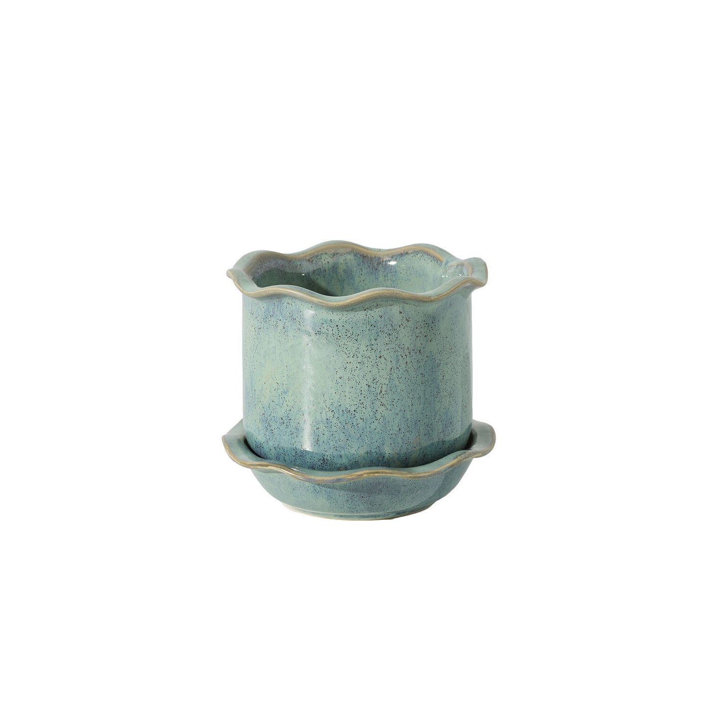 Aurina Pot with Saucer