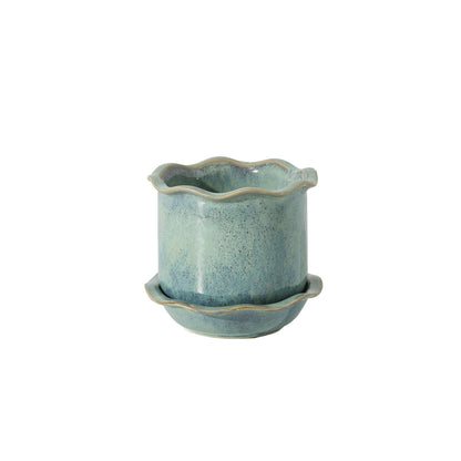 Aurina Pot with Saucer