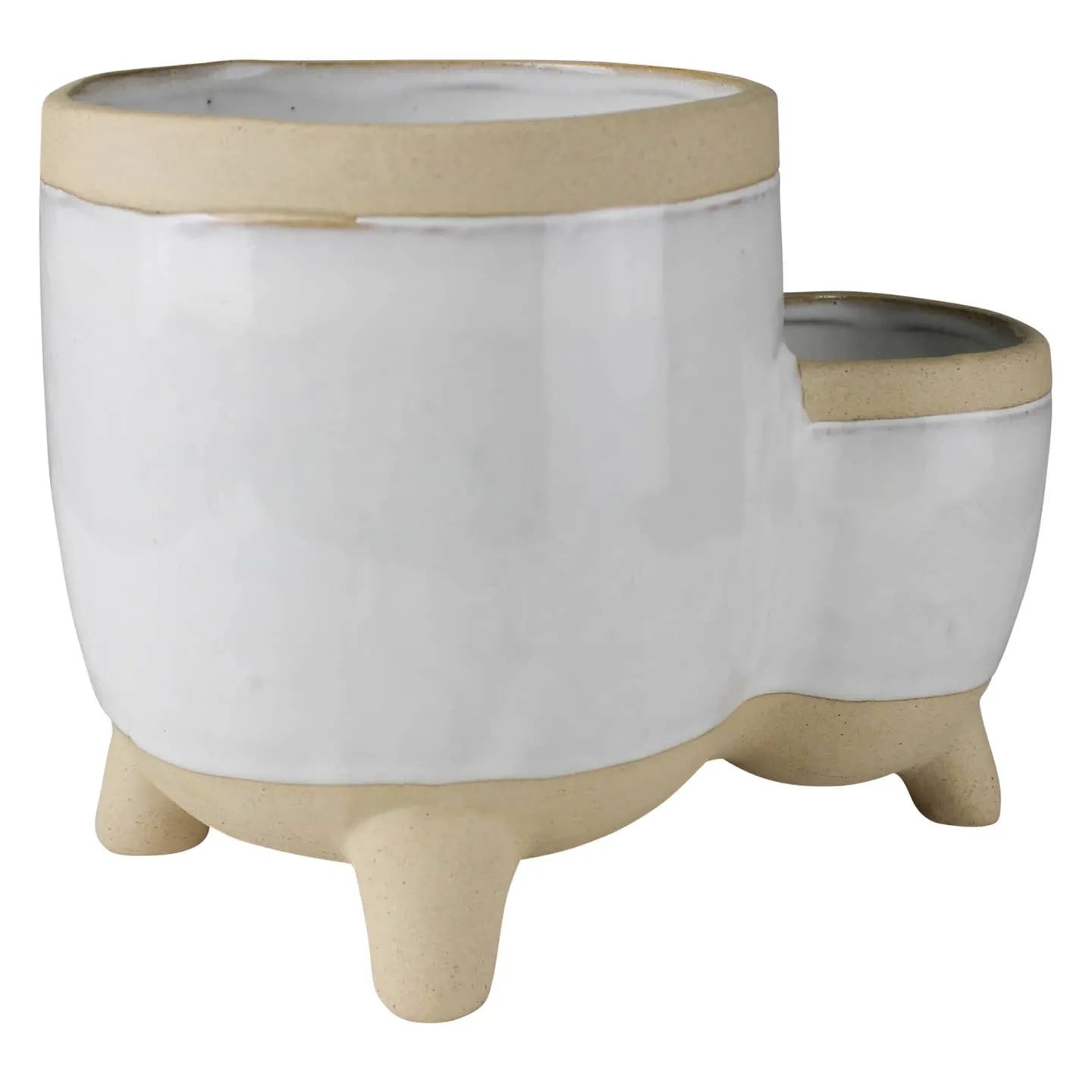 Double Pot , Ceramic