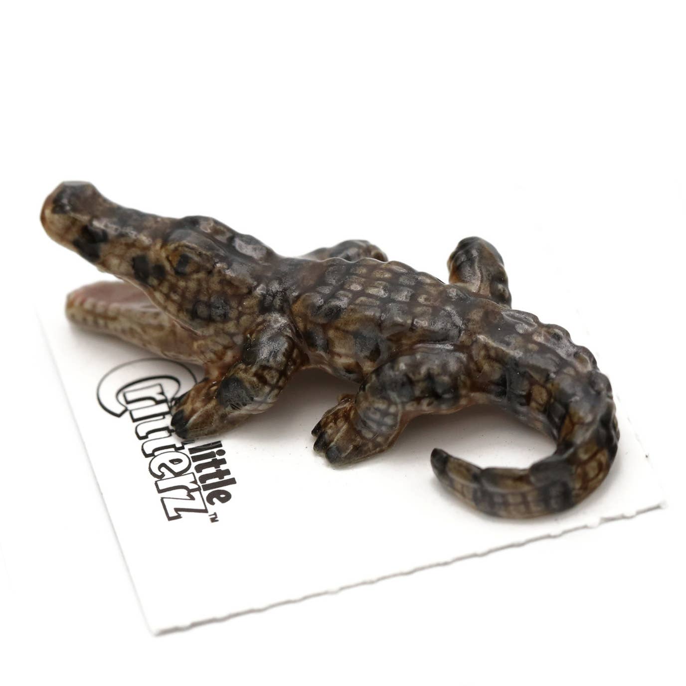 Porcelain Mississippi Alligator Figurine