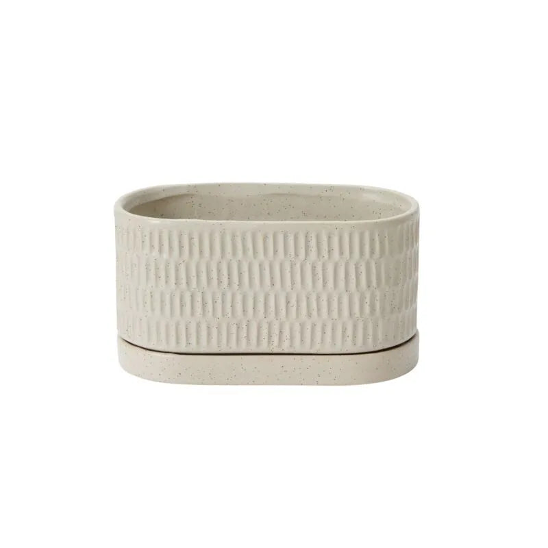 Zelle Planter With Saucer