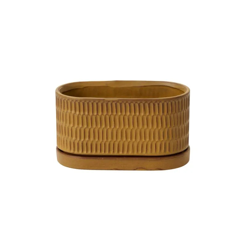 Zelle Planter With Saucer