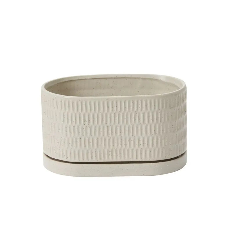 Zelle Planter With Saucer