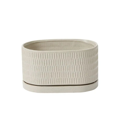 Zelle Planter With Saucer