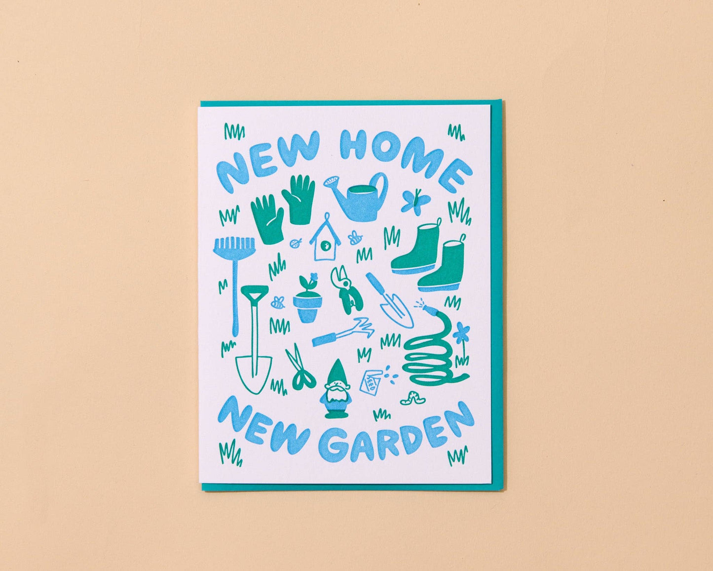 New Home, New Garden Greeting Card