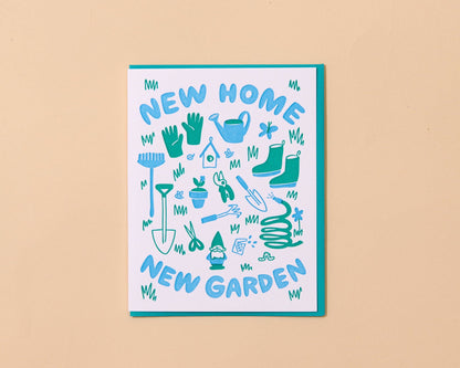 New Home, New Garden Greeting Card