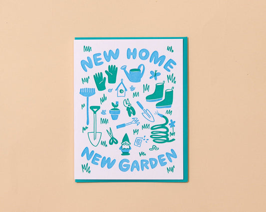 New Home, New Garden Greeting Card