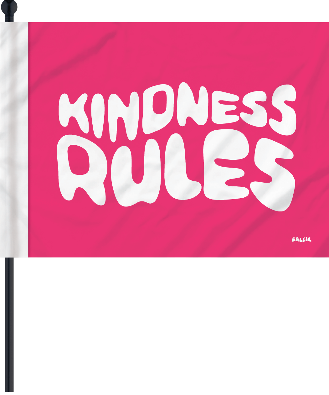 Kindness Rules Flag