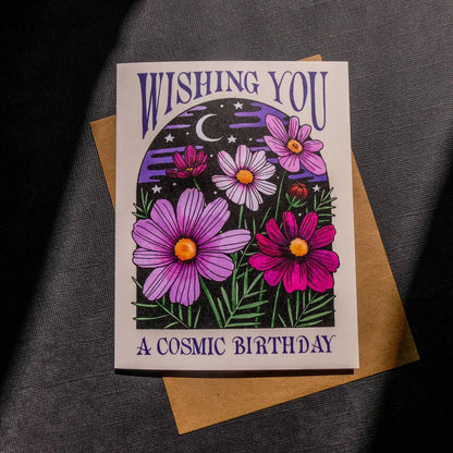 Wishing You A Cosmic Birthday Card
