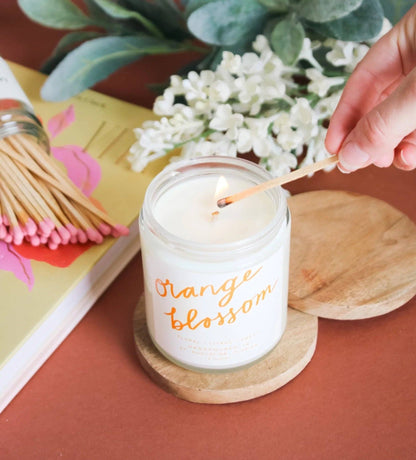 8 oz. Poured Goods Orange Blossom Soy Wax Candle