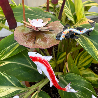 Copper Enamel Koi