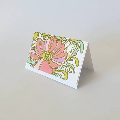 Poppy & Camellia Mini Note Set of 8