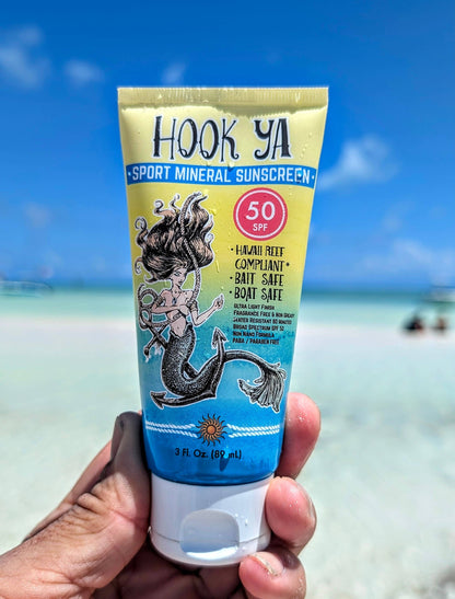 Hook'Ya Sport Mineral Sunscreen SPF 50