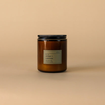 No. 02 - Amber + Oakmoss Candle