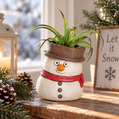 Mr. Frost the Snowman Blobhouse Planter