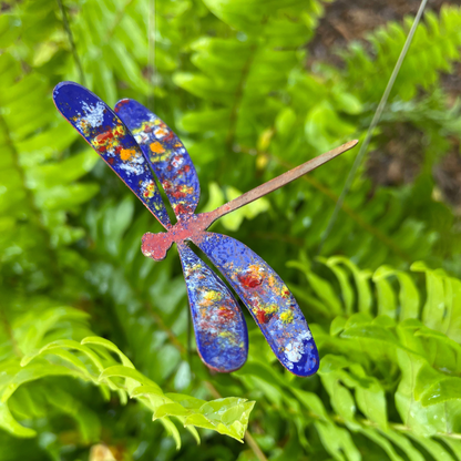 Copper Enamel Dragonfly