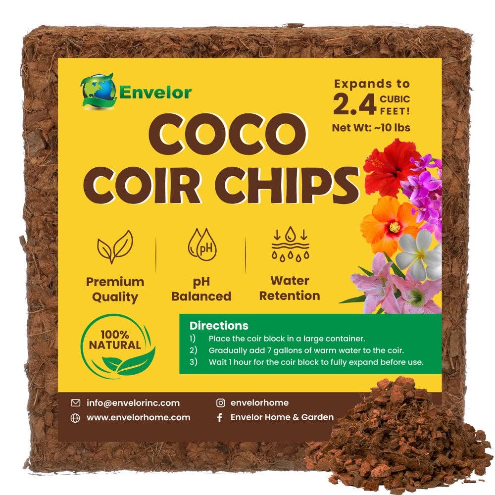 2 cu ft Coconut Coir Husk Chips Coco Mulch