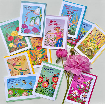 On My Mind and in My Heart Card (Blank Inside)