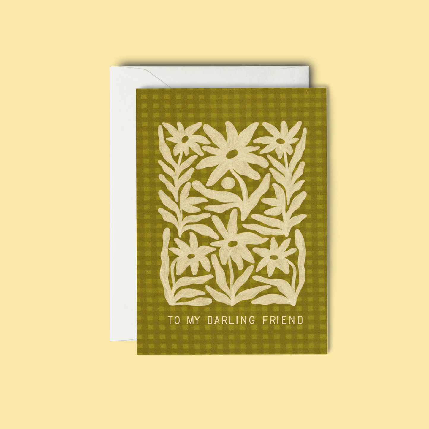 To My Darling Friend Greeting Card