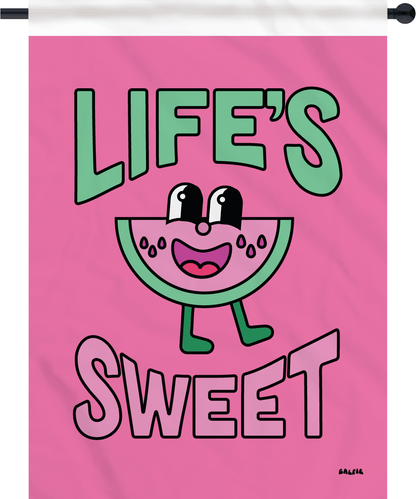 Life Is Sweet Flag